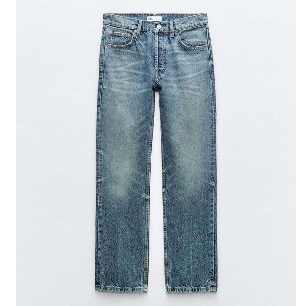 Zara Low Rise Boyfriend Jean